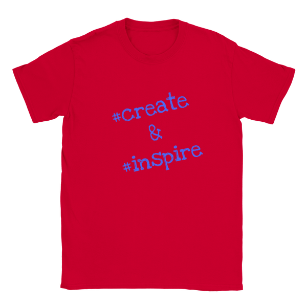 #create & #inspire - Classic Unisex Crewneck T-shirt